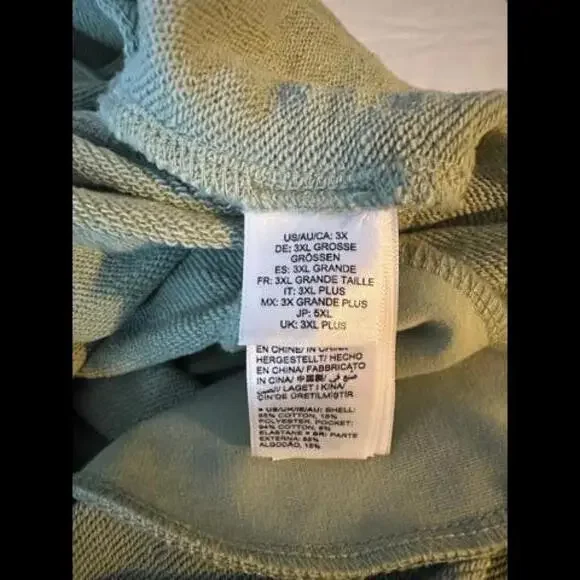 NWT TEREA Women's Aria Collared Zip Front Jumpsuit, Desert Sage, 3X - Picture 5 of 6